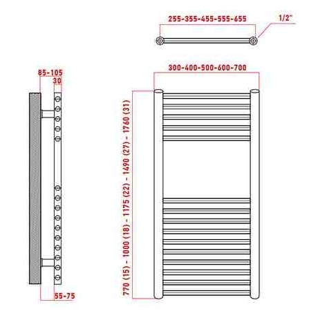 K-ENERGY ΣΩΜΑ ΛΟΥΤΡΟΥ  ARTEMIS Λ 300x770